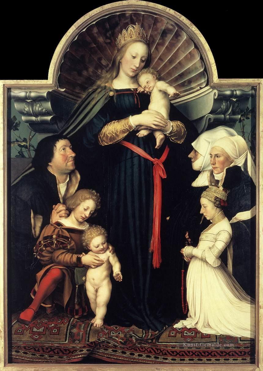 Darmstadt Madonna Hans Holbein Jünger Ölgemälde